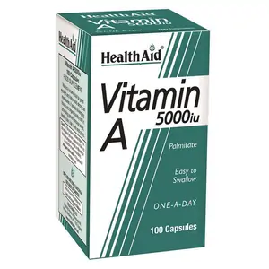 Health Aid Vitamin A 5000iu 100's