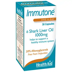 Health Aid Immutone Shark Liver Oil 1000mg 30's