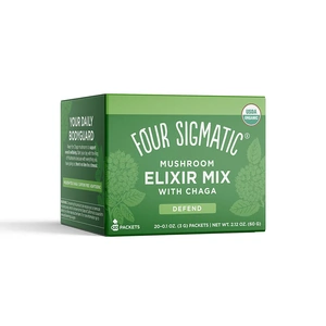 Health Click Four Sigmatic Mushroom Elixir Mix With Chaga (Defend) 20 Packets