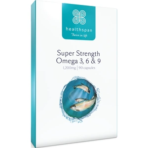 Healthspan Super Strength Omega 3, 6 & 9 - 90 capsules