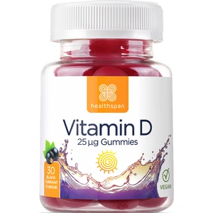 Healthspan Vitamin D Gummies 90s Pack (Vegan Friendly) - 90 gummies