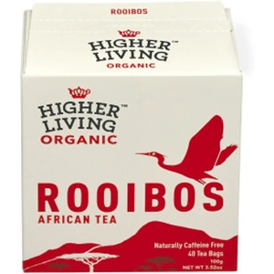 Higher Living Organic Rooibos - 40 Bags x 4
