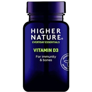 Higher Nature Vitamin D3 500iu 60 Capsules (Case of 1)