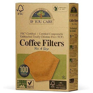 View product details for the If You Care Coffee Filter No.4 Large 100 each