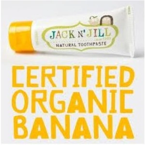 Jack N' Jill Organic Banana Natural Toothpaste 50g