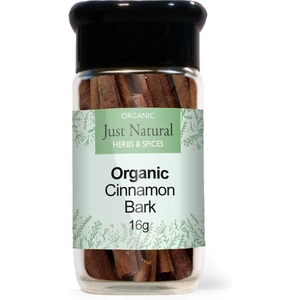 View product details for the Just Natural Cinnamon Bark (jar) 16g