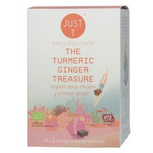Just T Turmeric Ginger Organic - 20bags (Case of 6)