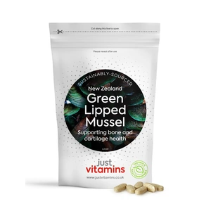 Just Vitamins Green Lipped Mussel 500mg Calcium Vitamin C