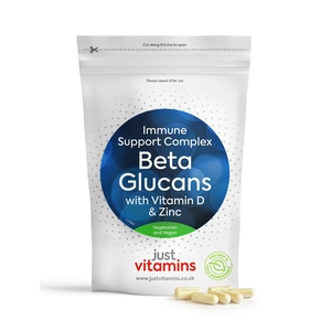 Just Vitamins Beta Glucans 13 16 Complex Vitamin D Zinc