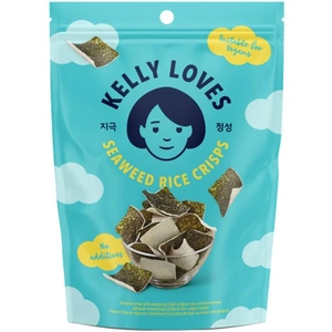 Kelly Loves Seaweed Rice Crisps 20g (Case of 20) (20 minimum)