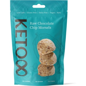 Keto8 Raw Chocolate Chip Morsels 128g