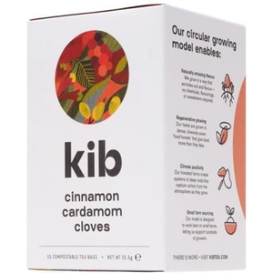 Kib Tea Cinnamon, Cardamom, Cloves Herbal Tea 15 bag