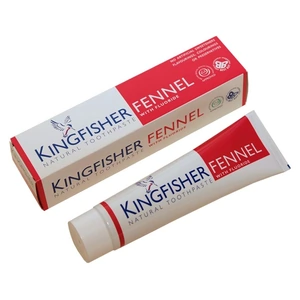Kingfisher Fennel Natural Toothpaste with Fluoride 100ml (RED BOX)