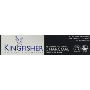 Kingfisher Charcoal Naturally Whitening Toothpaste - 100ml (Case of 12)