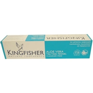 Kingfisher Natural Aloe Vera Tea Tree Fennel Toothpaste - 100ml