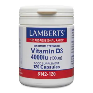 Lamberts Vitamin D3 4000iu 120's (Currently Unavailable)