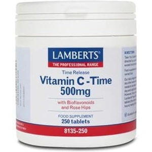 Lamberts Vitamin C Time Release, 500mg, 250 Tablets
