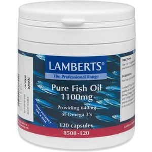 Lamberts High Potency Fish Oils, 1100mg, 120Caps