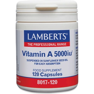 Lamberts Vitamin A 5000 I.U, 120 Capsules