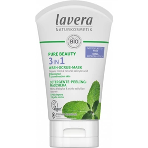 Lavera - Pure Beauty 3 in 1 Wash Scrub Mask - 125ml (Case of 4)