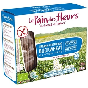 Le Pain Des Fleurs Organic & GF Buckwheat Crispbread No Salt/Sugar 150g