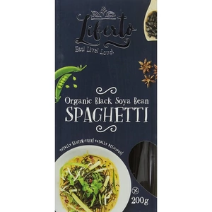 Liberto Organic Black Bean Spaghetti - 200g (Case of 6)