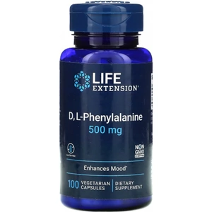 Life Extension D L-Phenylalanine 500mg - 100 vcaps