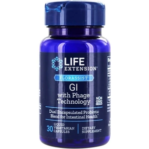 Life Extension Florassist GI with Phage Technology - 30 liquid vcaps (Case of 6)