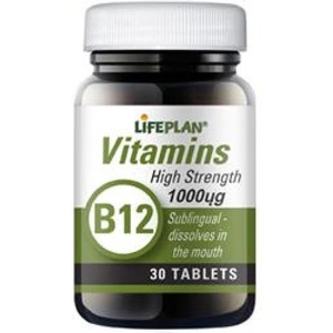 Lifeplan Vitamin B12 Sublingual 30 tablet