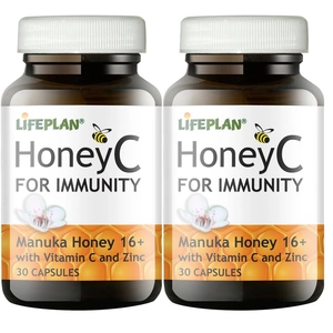 Lifeplan - Lifeplan Honey C With Vitamin C & Zinc (30 Capsules)