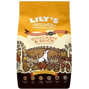 Lily's Kitchen Chicken & Duck Grain-Free Dry Food for Dogs 1000g
