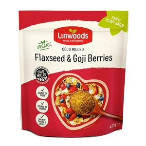 Linwoods Organic Cold Milled Flaxseed & Goji Berries (425g)