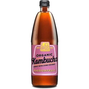 Lo Bros Living Drinks Kombucha Passionfruit 750ml
