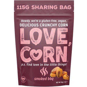 Love Corn BBQ Corn Snack 115g (Case of 6) (6 minimum)