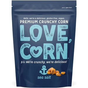 Love Corn Premium Crunchy Corn Snack Sea Salt 115g