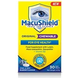 View product details for the MacuShield Chewable 30s 30 tablet 30 tablet