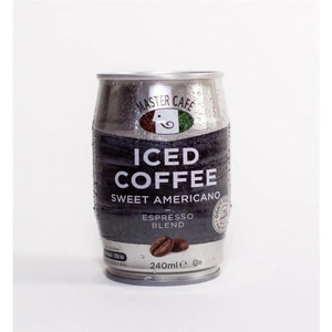 Master Cafe Master Cafe Iced Coffee - Sweet Americano Flavour 240ml (Case of 24)