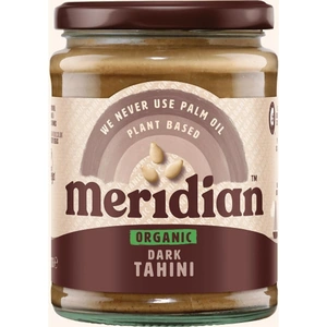 MERIDIAN FOODS - No GM Soya Meridian Organic Dark Tahini - 470g (Case of 6)