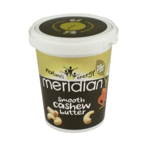 Meridian Foods - No Gm Soya Cashew Butter Smooth 100% Nuts 454g