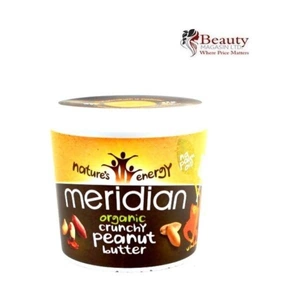 Meridian Foods - No Gm Soya Meridian Organic Crunchy Peanut Butter - 454g
