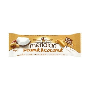 Meridian Foods - No Gm Soya Peanut & Coconut Bar 40g x 18