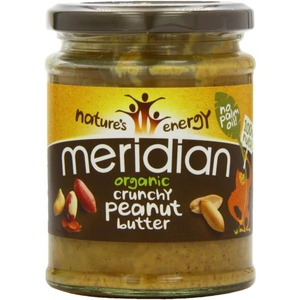 Meridian Organic Low Salt Crunchy Peanut Butter 280g (Case of 6 )