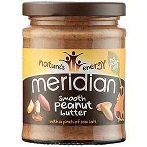 Meridian No Added Sugar & Salt Smooth Peanut Butter 280g (Case of 6 )