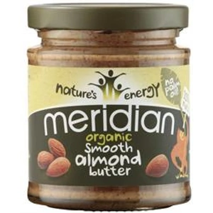 Meridian Organic Smooth Almond Butter 100% 170g (Case of 6)