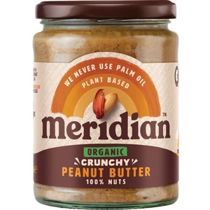 Meridian Org Peanut Butter Crunchy 470g (Case of 6)