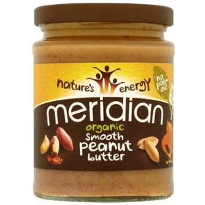 Meridian Organic No Added Sugar & Salt Smooth Peanut Butter 280g