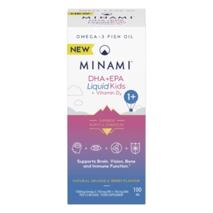 Minami DHA+EPA Liquid Kids + Vitamin D3 100ml