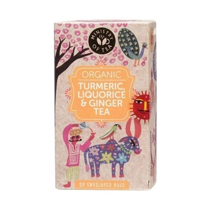 Ministry Of Tea - Organic Turmeric Liquorice & Ginger Tea 20bags