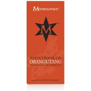 Montezumas Chocolate Orangutang white Chocolate Orange 100g (Case of 12)