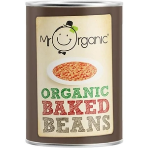 Motus Mr Organic Organic Baked Beans 400g (Case of 12 )